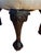Wood Georgian Style Ball & Claw Foot Bench For Sale - Image 7 of 10