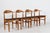 Here is a stunning set of 4 Danish vintage dinning room chairs in great country style designed by Henning Kjærnulf and...