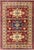 Shabby Chic Tribal Shirwan Red/Beige Wool Rug - 3'7''x5'8'' For Sale - Image 10 of 10