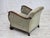 Danish Lounge Chair in Velour and Carved Oak, 1950s For Sale - Image 11 of 18