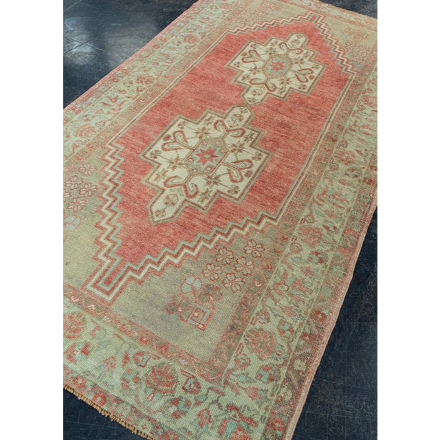 Turkish Turkish Vintage Rug 3'10" x 7'1" #20820 For Sale - Image 3 of 8