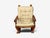 Collden, Swedish Modern, Large Rocking Chair, Pine, Fabric, Sweden, 1970s For Sale - Image 4 of 14