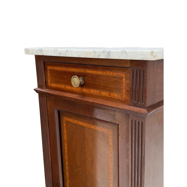 Art Nouveau Nightstands, 1900s, Set of 2 For Sale - Image 9 of 14