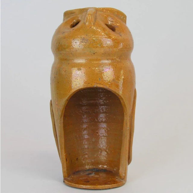 Ceramic Owl Candle Holder, 1950s For Sale - Image 6 of 6