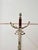 Metal Victorian Wrought Iron Painted Coat Stand For Sale - Image 7 of 8