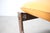 Mid-Century Modern German Sculptural Wooden Chair with Orange Faux Leather, 1970s For Sale - Image 16 of 17