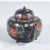 Cloisonné Teapot and Sugar Bowl with Floral Decor, Set of 2 For Sale - Image 17 of 18
