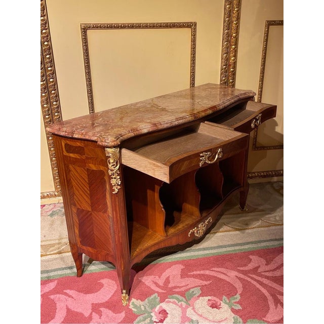 French Louis XV Chest of Drawers, Paris For Sale - Image 11 of 18