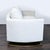 Coaster Corliss Modern Loveseat With Gold Metal Base For Sale - Image 4 of 8