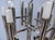 Mid-Century Chrome Tubes Chandelier Ceiling Lamp by Gaetano Sciolari For Sale - Image 9 of 12