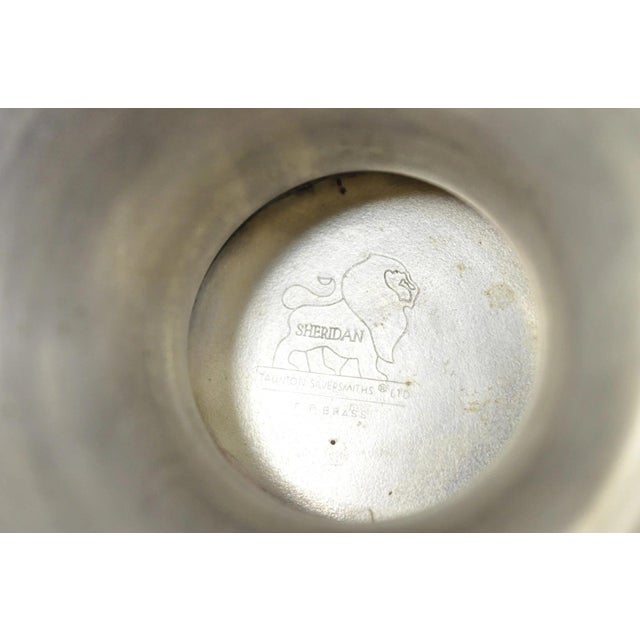 Vintage Sheridan Silver Plated Trophy Cup Urn Champagne Chiller Ice Bucket For Sale - Image 14 of 16