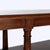 Vintage Classical Oak Long Table With Roman Column-Form Legs & Shelf C1940 For Sale - Image 15 of 18