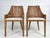 Wood and Rattan Bar Stools, Set of 4 For Sale - Image 13 of 15