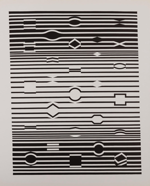 Victor Vasarely, Markab, Lithograph