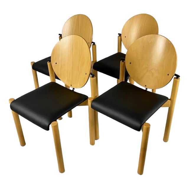 German Chairs from Kusch & Co, 1980s, Set of 2 For Sale