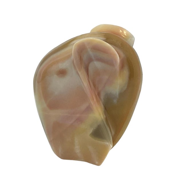 Mid-Century Modern Late 20th Century Stone Elephant Figurine For Sale - Image 3 of 11