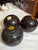Three Antique Lignum Vitae Lawn Bowling Balls For Sale - Image 13 of 13