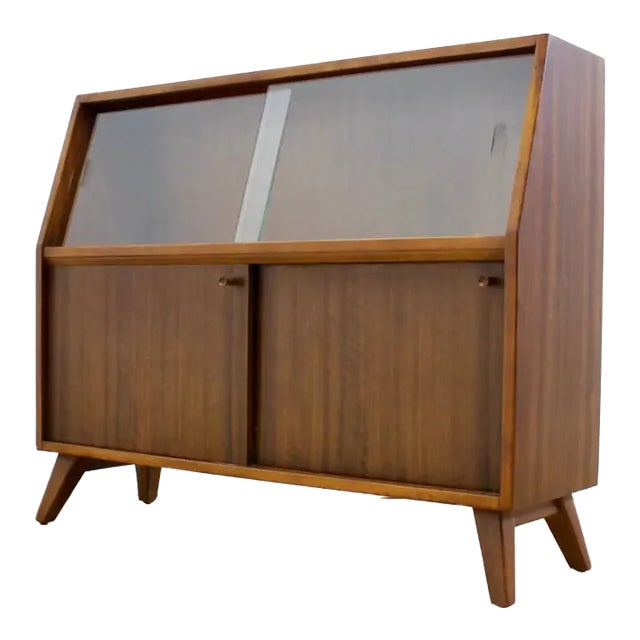 1950s Mid Century China Display Cabinet by Greaves & Thomas For Sale