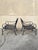 Cast Aluminum Mediterranean Tuscan Scrolling Garden Patio Club Chairs - A Pair For Sale - Image 10 of 12