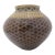 Mata Ortiz Amalia Mora Mexico Geometric Diamond Eye Dazzler Pottery Vessel Vase For Sale