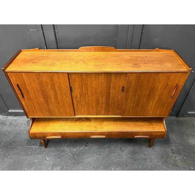 Scandinavian Teak Sideboard, 1960s For Sale - Image 13 of 18