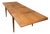 Late 20th Century Teak Danish Pullout Leaves Dining Table For Sale