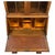 Wood Antique Early 20th Century Art Deco English Golden Oak Bureau For Sale - Image 7 of 15