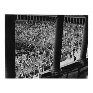 1934 Harvard University Class Day Confetti Photograph