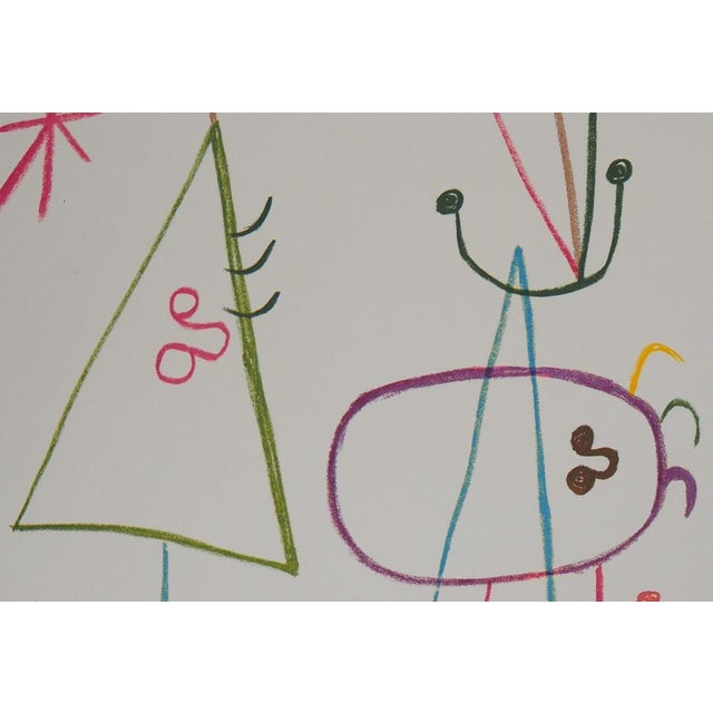 Joan Miro, Famille à l’étoile, Lithograph For Sale - Image 5 of 6