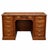 Magnificent Edwardian oak pedestal desk with a drawer unit. Dimensions: Height 75 cm, Width 146 cm, Depth 74 cm.