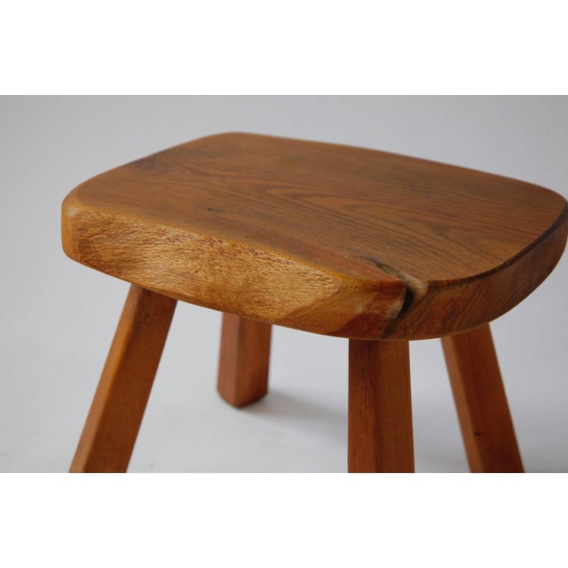 Wood Vintage Artisan Stools by Atelier André Smalle, Belgium, 1960s, Set of 2 For Sale - Image 7 of 10