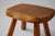 Wood Vintage Artisan Stools by Atelier André Smalle, Belgium, 1960s, Set of 2 For Sale - Image 7 of 10