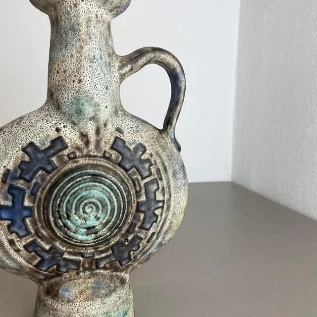 1970s Sculptural Fat Lava Pottery Vase from Jopeko, Germany, 1970s For Sale - Image 5 of 18