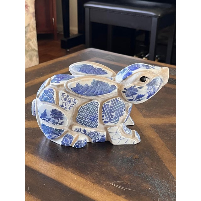 Tiffany and Co. 1980 Tiffany & Co Ceramic Mosaic Bunny by Nancy Lopez For Sale - Image 4 of 8