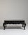 Wood Mid 20th Century France Chinoiserie Black Wood Coffee Table For Sale - Image 7 of 11