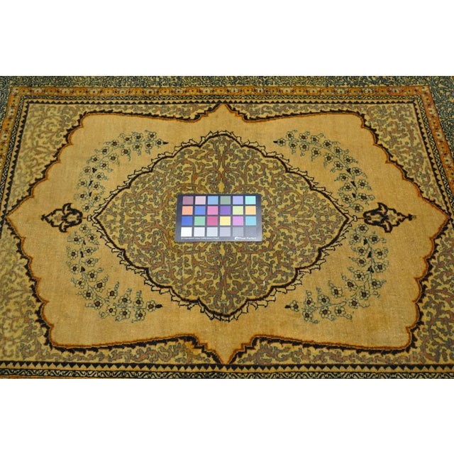 Brown Antique Tabriz Rug 2'10'' x 3'6'' For Sale - Image 8 of 10