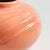 Postmodern Embossed Pink Ceramic Vase For Sale - Image 4 of 8