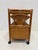 Tan Vintage Coastal Rattan Bar Cart For Sale - Image 8 of 9
