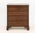George III Style Mahogany Chest of Drawers, with brushing slide above two short drawers and three long drawers with brass...
