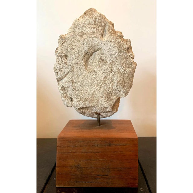 Dvaravati Stucco Buddha Head from Thailand For Sale In Atlanta - Image 6 of 13
