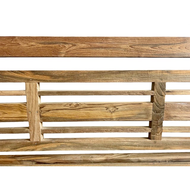 Wood Outdoor Indoor Sutton Teak Balinese Daybed For Sale - Image 7 of 8