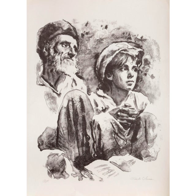 1970s Man and Girl, Sandu Liberman For Sale - Image 5 of 5