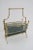 Hollywood Regency Italian Hollywood Regency Brass & Smoked Glass Magazine Rack, 1950s For Sale - Image 3 of 7