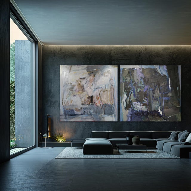 Daniel Prat, A Tribute to the Mineral Landscape, Oil on Canvas For Sale - Image 6 of 8