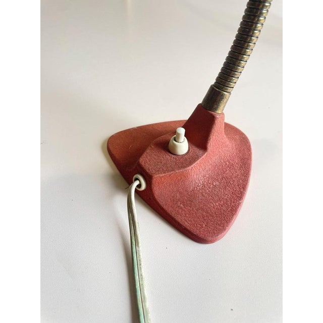 Mid-Century Swedish Model 506 Desk Lamp from Ewa Varnamo, 1950s-1960s For Sale - Image 9 of 10