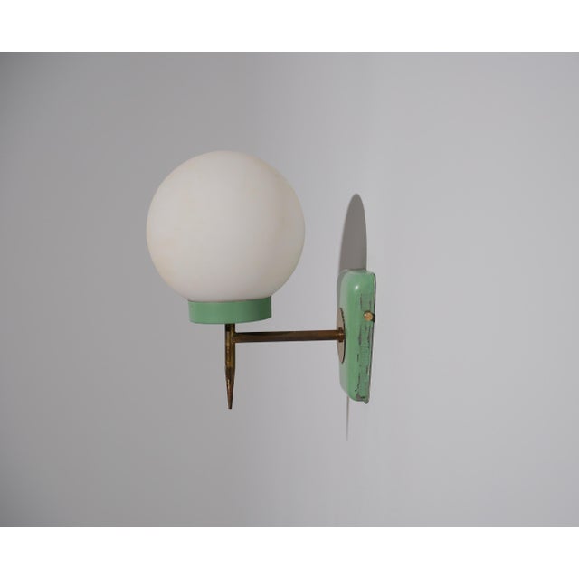 Mid-Century Modern Mid-Century Modern Italian Wall Sconce, 1950s For Sale - Image 3 of 8