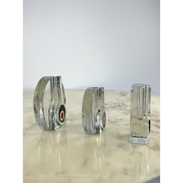 Mid-Century Murano Vases, 1960s, Set of 3 For Sale - Image 10 of 16