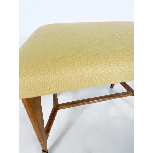 Mid-Century Modern Stool, Italy, 1960s For Sale - Image 4 of 6