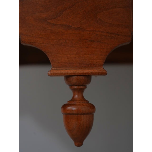 Brown Stickley Cherry New England Queen Anne Highboy For Sale - Image 8 of 18