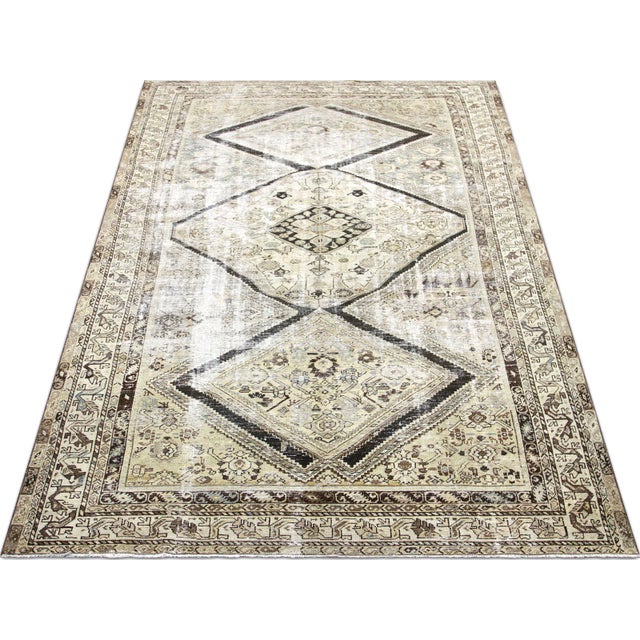 1920s 1920s Persian Melayer Rug For Sale - Image 5 of 6